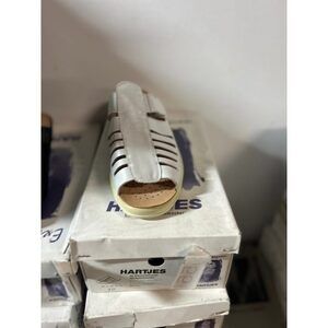 Vintage‎ Hartjes White Leather Women's sandals 81822